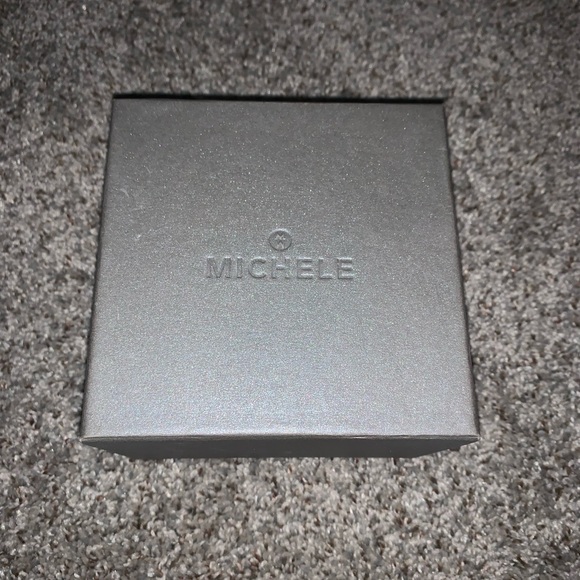 Black and Gold Michele Jelly Bean watch - Picture 4 of 7